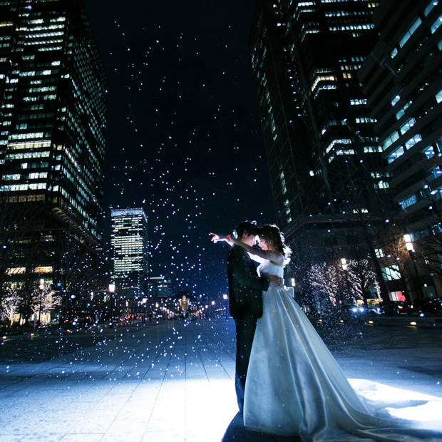 東京 芝公園フォトスタジオ 前撮り フォトウェディング 結婚写真なら ワタベウェディング
