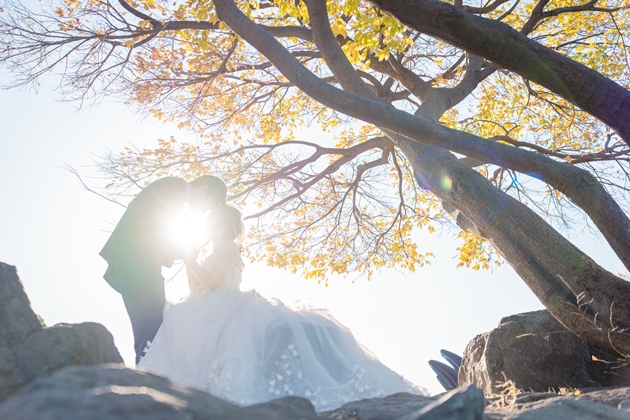 東京ベイでフォトウェディング
