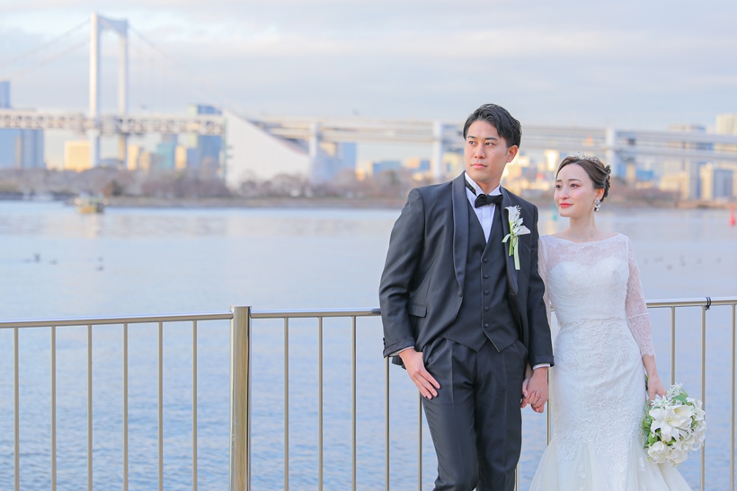 ワタベウェディング東京ベイフォトスタジオでフォトウェディング