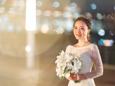 東京ベイでフォトウェディング