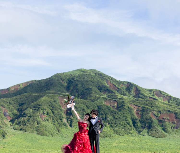 前撮り 草千里ヶ浜フォト データプラン