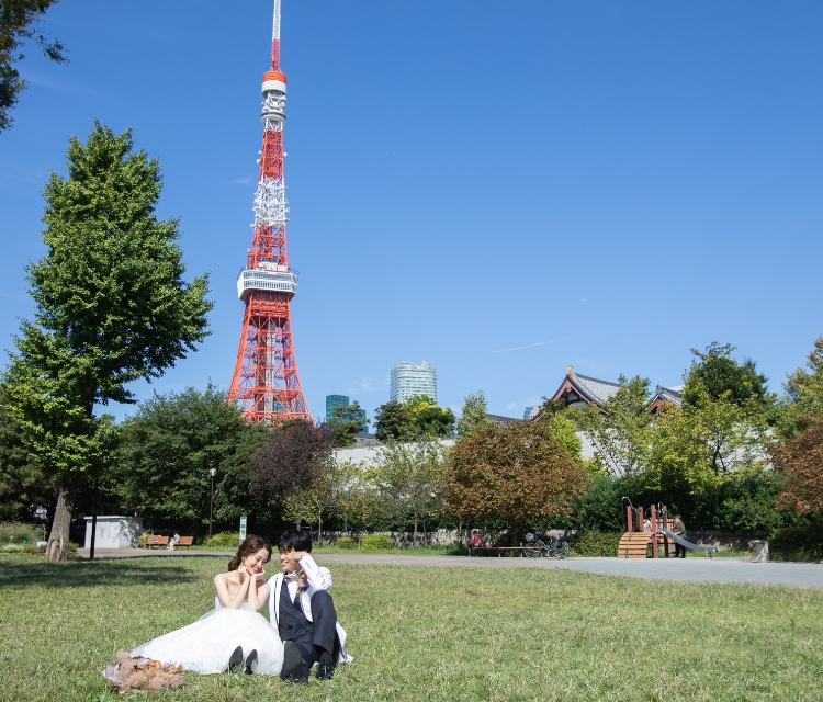 区立芝公園（東京タワー）フォト 基本プラン