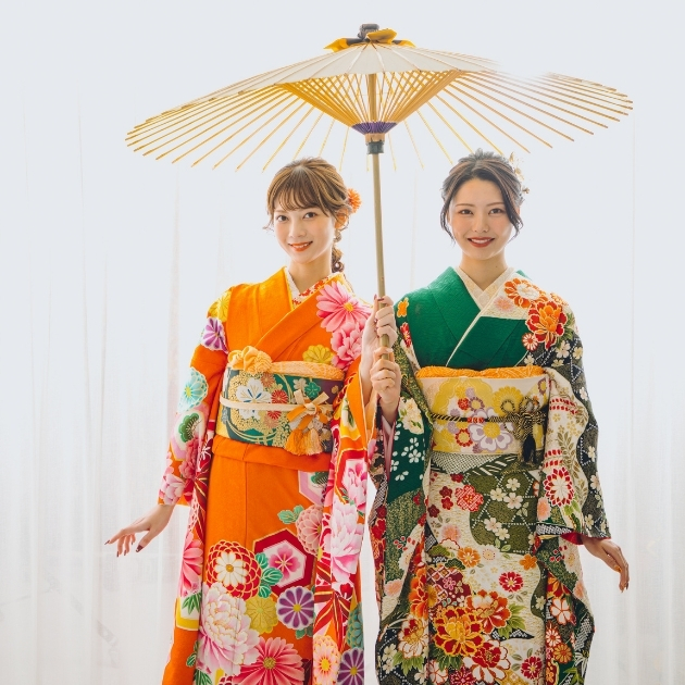 前撮り 成人式スタジオ撮影