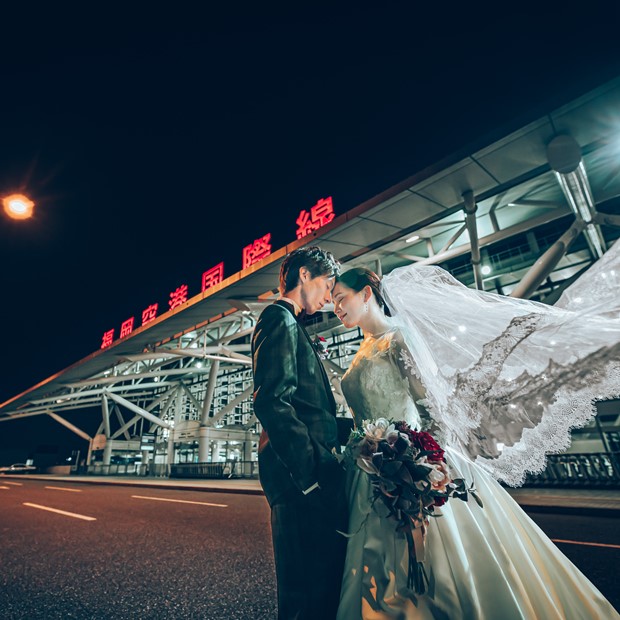 福岡空港ナイト＆スタジオフォト データプラン