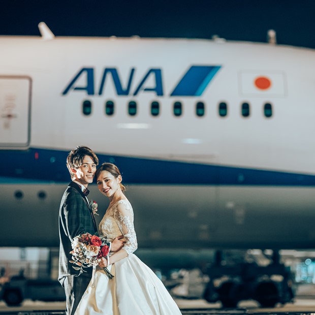福岡空港ナイト＆スタジオ和洋装フォト データプラン