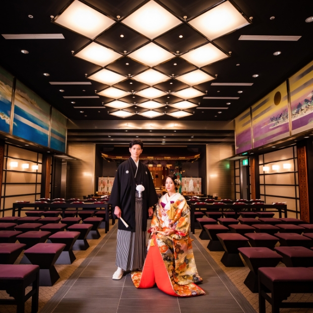 ホテル雅叙園東京<br>和室玄関＆神殿orチャペル＆ロケーションフォト<br>アルバム付きプラン