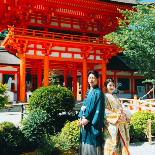前撮り 上賀茂神社フォト データプラン