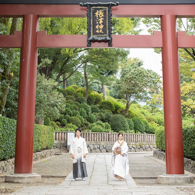 根津神社（境内）ロケーションフォト データプラン