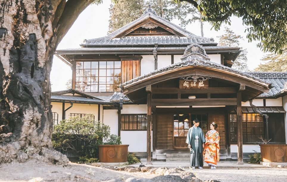 臨江閣 前撮り 和装
