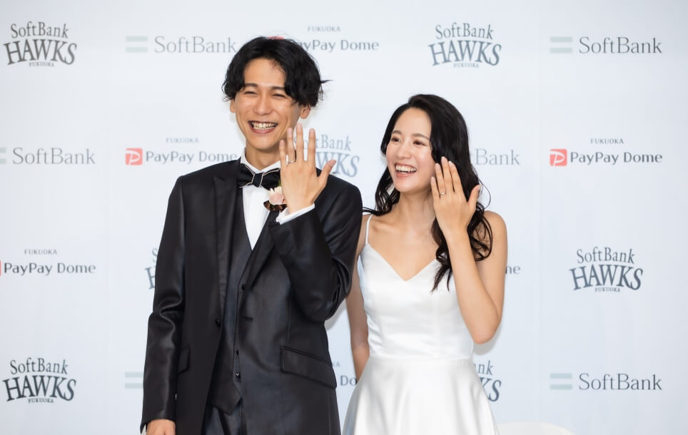福岡PayPayドーム 前撮り ドレス