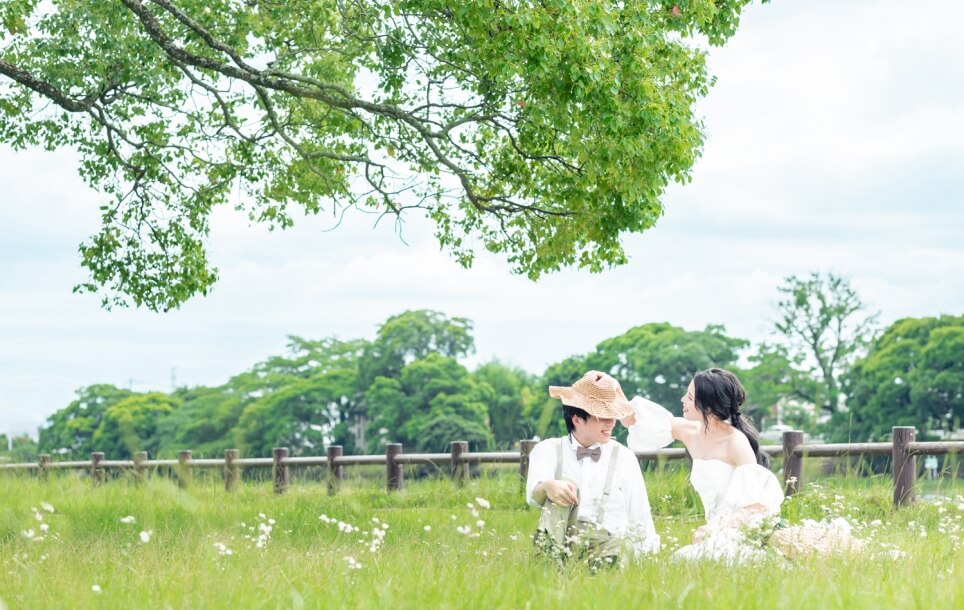 江津湖 前撮り ドレス