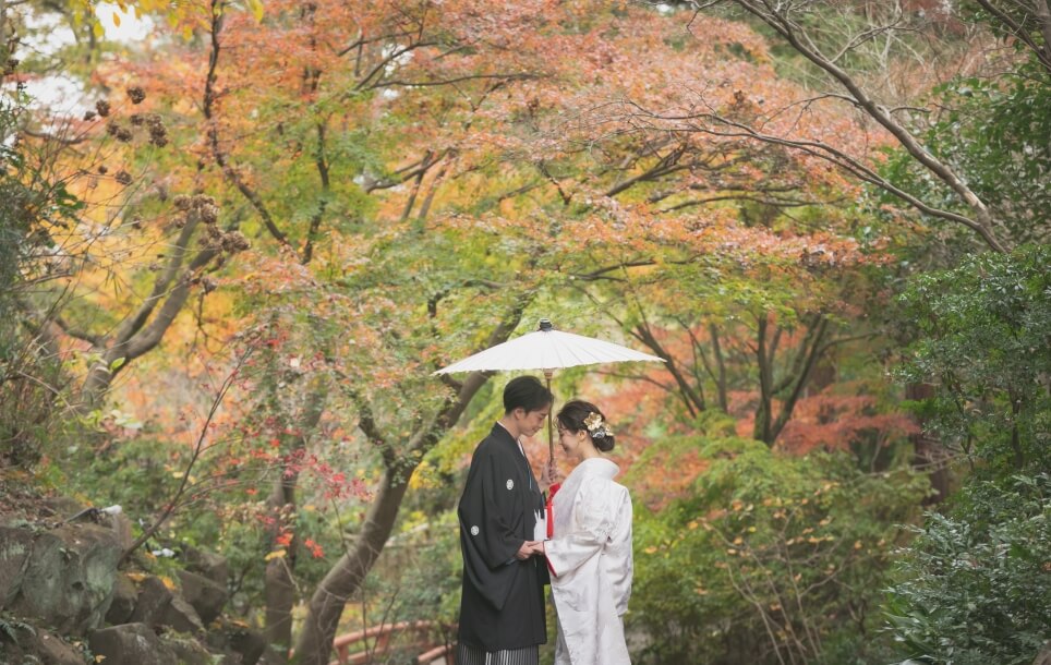 久良岐能舞台 前撮り 和装
