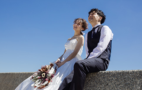 福岡フォトスタジオ 前撮り フォトウェディング 結婚写真なら ワタベウェディング