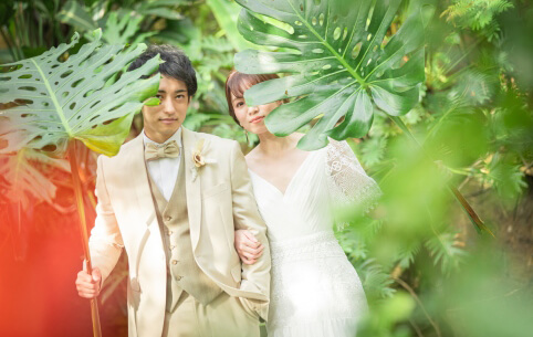 福岡フォトスタジオ 前撮り フォトウェディング 結婚写真なら ワタベウェディング