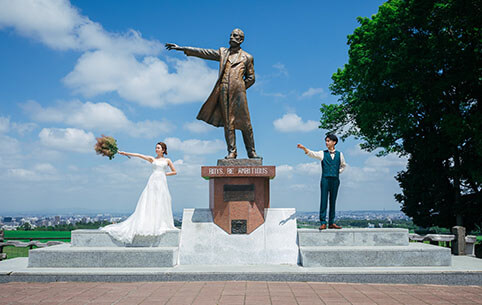 写真:羊ヶ丘展望台フォトプラン（基本プラン）