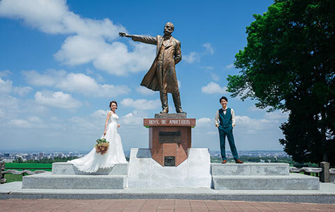 写真:羊ヶ丘展望台フォトプラン（データプラン）