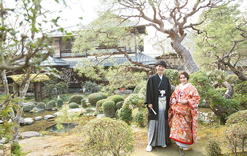 桜鶴苑 前撮り 和装