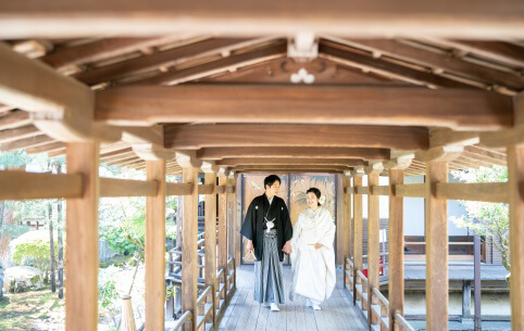 大覚寺 前撮り 和装