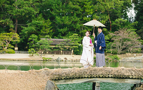 岡山フォトスタジオ 前撮り フォトウェディング 結婚写真なら ワタベウェディング