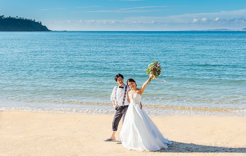 写真:【沖縄本島】喜瀬ビーチフォトプラン（基本プラン）