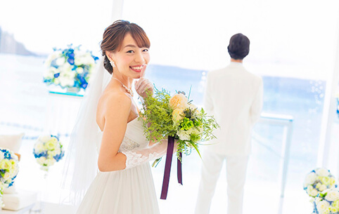 沖縄ロケーション 前撮り フォトウェディング 結婚写真なら ワタベウェディング