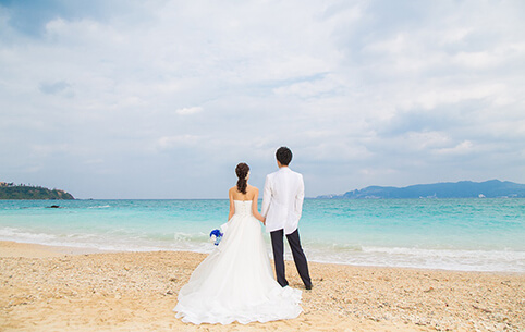 沖縄ロケーション 前撮り フォトウェディング 結婚写真なら ワタベウェディング