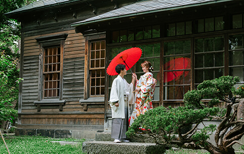 旧永山武四郎邸 前撮り 和装