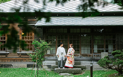 旧永山武四郎邸 前撮り 和装