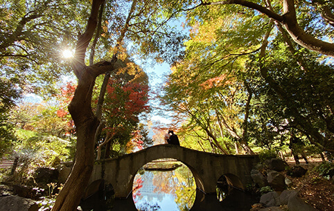 有栖川宮記念公園 前撮り 和装