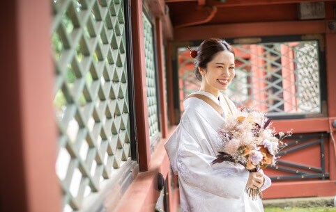 根津神社 前撮り 和装