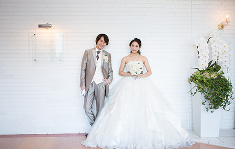 横浜ベイフォトスタジオ 前撮り フォトウェディング 結婚写真なら ワタベウェディング
