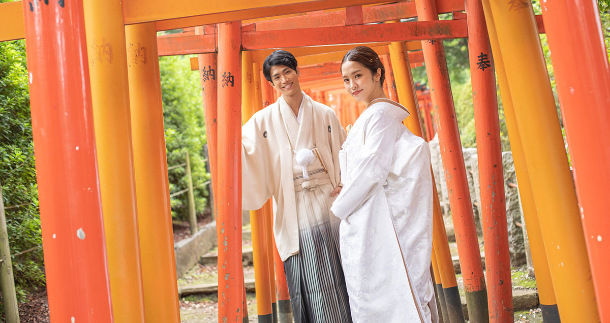 歴史的建造物で撮る 前撮り フォトウェディング 結婚写真なら ワタベウェディング