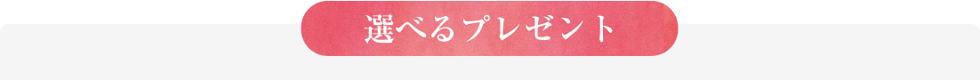 選べるプレゼント