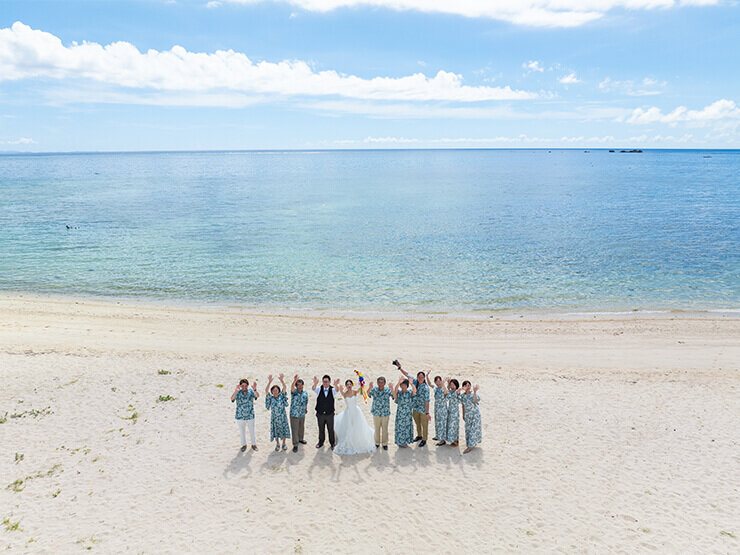 ドローン撮影の写真