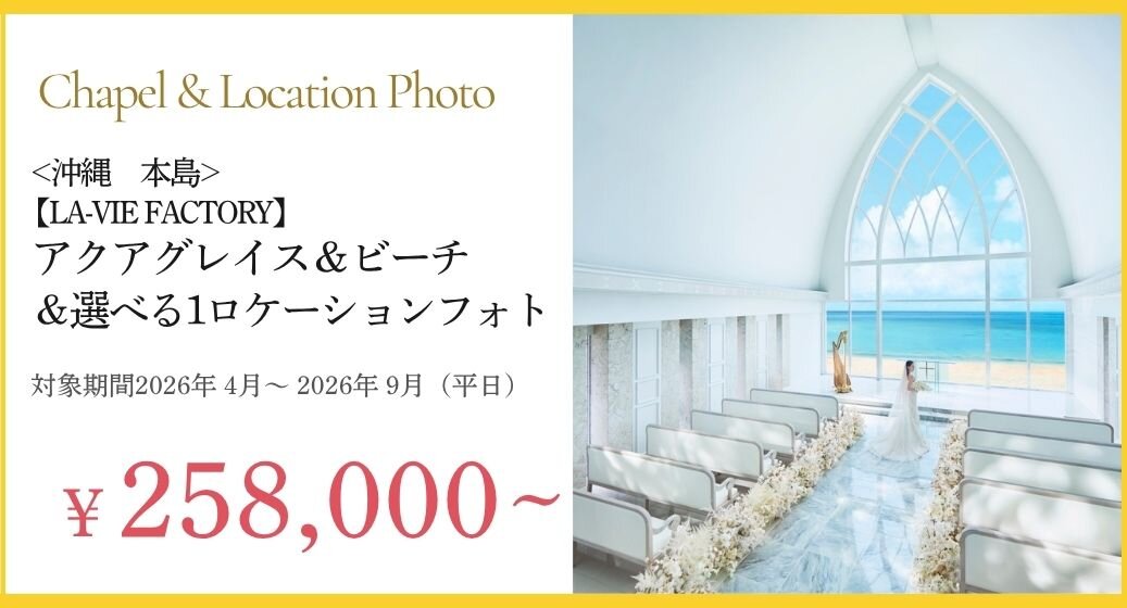 LAVIEFACTORY アクアグレイスフォトプラン