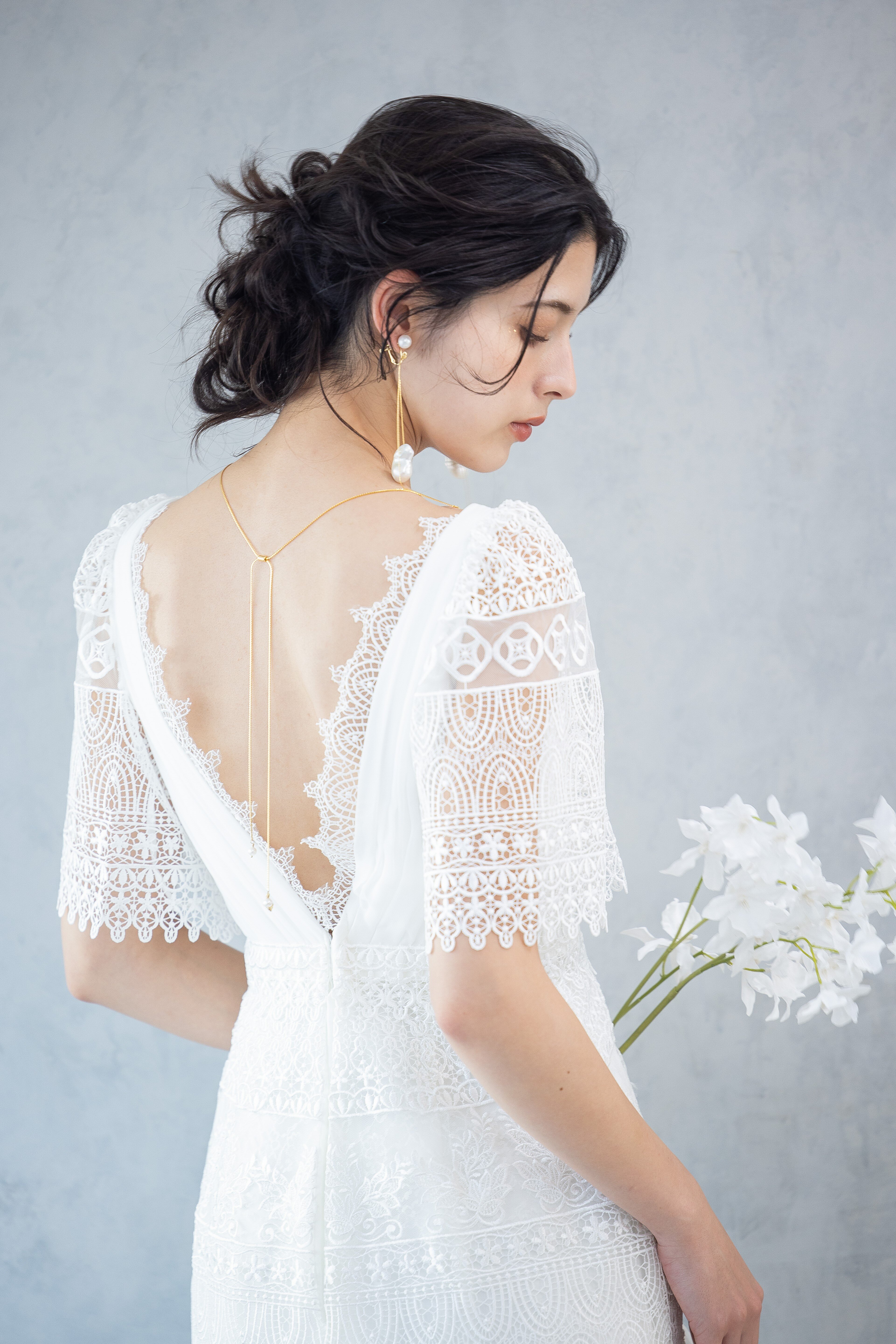 リゾ婚衣裳試着ドレス