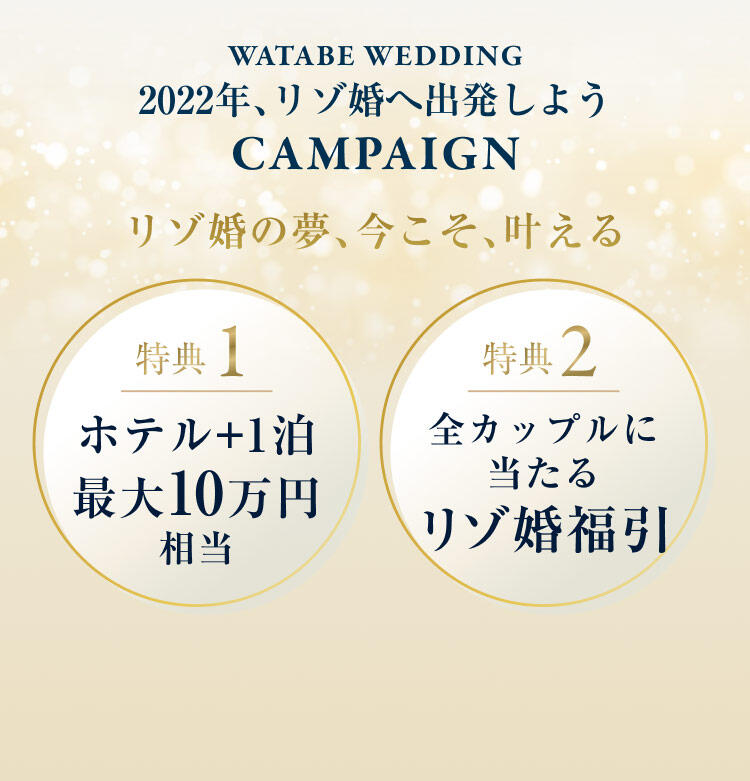 図:リゾ婚の夢、今こそ、叶える