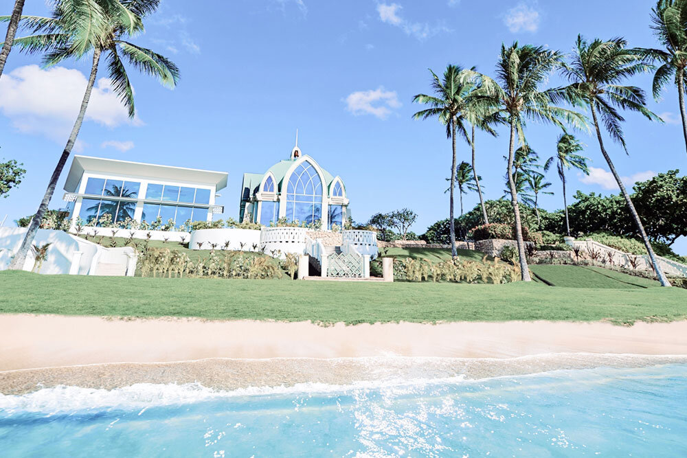 ハワイのコオリナでおこなうウェディング