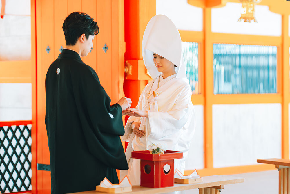 白無垢や色打掛で叶える京都和婚