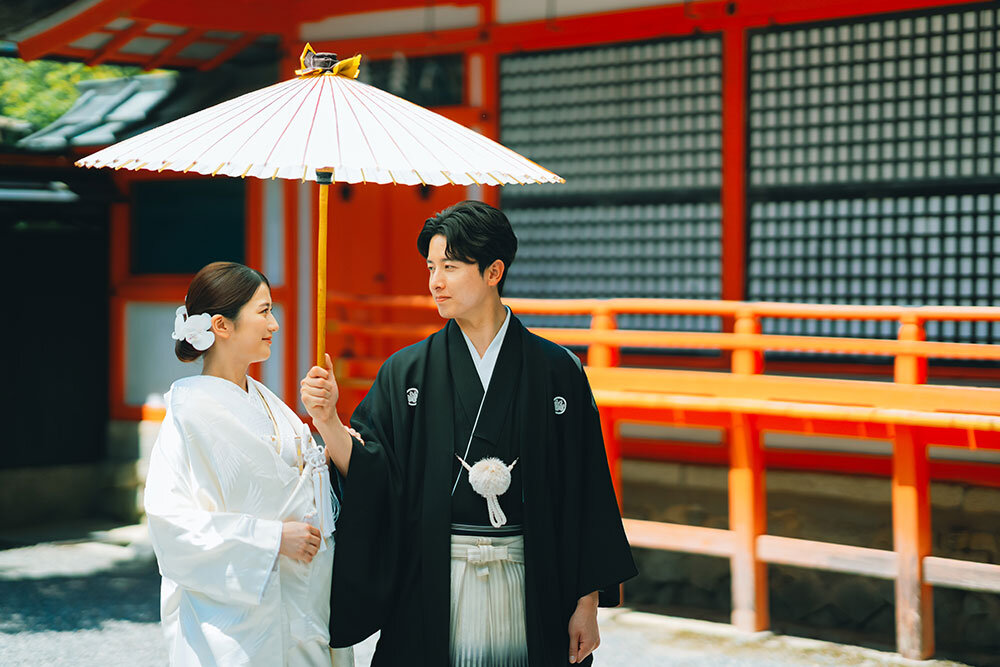 親にも移動しやすい京都和婚