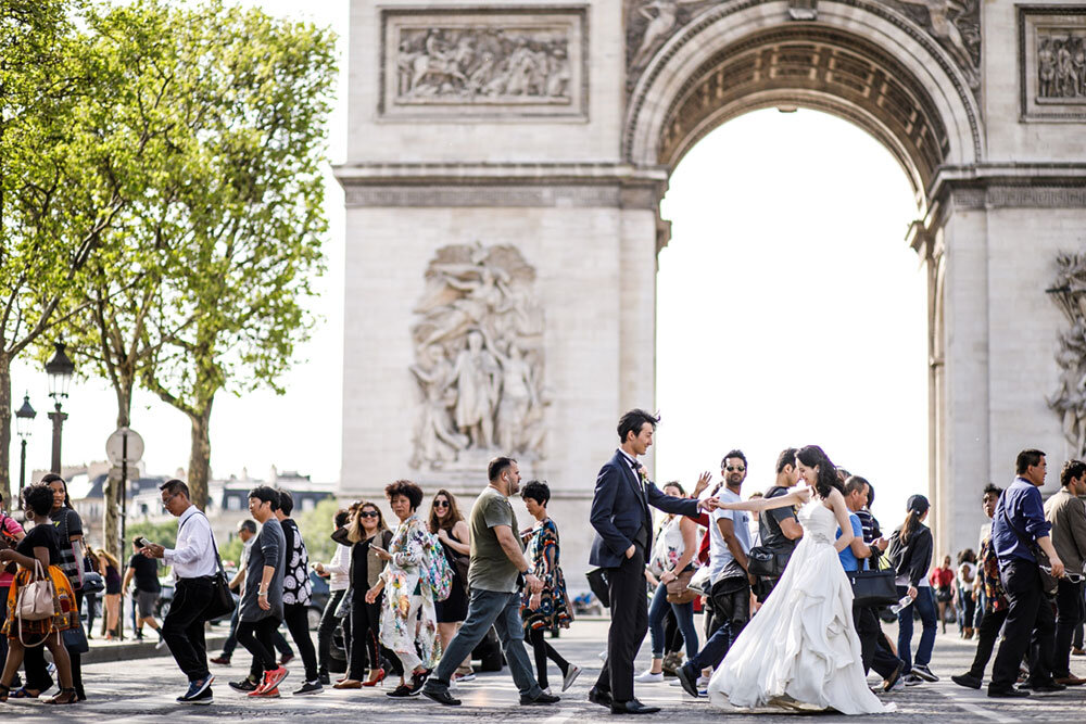 パリでのよくばりハネムーンと結婚式