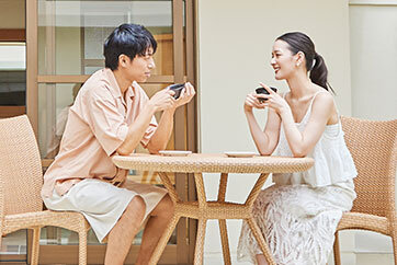 帰国・写真と思い出の共有