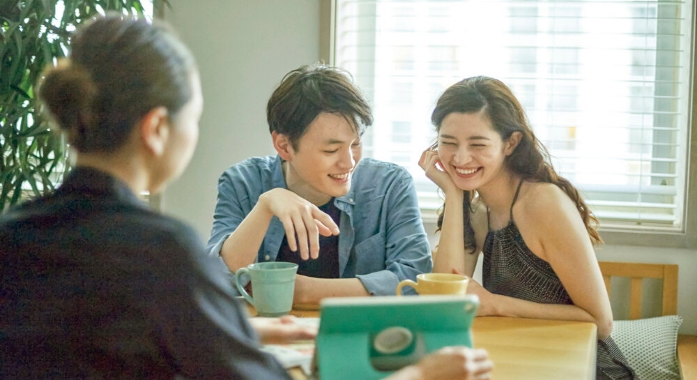 リゾート婚の打合せ