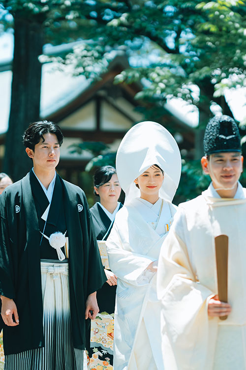 歴史ある京都での挙式神前式